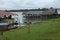 pucallpa peru, yarinococha lagoon tourist place with boats