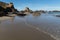 Pudding Creek beach, low tide