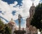 Puebla Cathedral Fountain