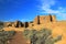 Pueblo Bonito Ruin at Chaco Canyon, Chaco Culture National Historical Park, New Mexico