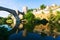 Puente of Alcantara in sunny day. Toledo