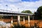 Puente de Hierro over Ebro river in Logrono