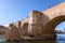 Puente de Piedra in Spanish over the River Ebro in Zaragoza, Aragon, Spain