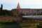 Puente Miguel Caballero with Cathedral in Murcia