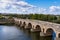 Puente Romano, the Roman Bridge in Merida, Extremadura, Spain.