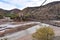 Puente Sucre or Puente Mendes, an old suspension bridge built in 1890 spanning the Rio Pilcomayo in the Chuquisaca Department of