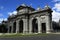 Puerta de Alcala, the old buildings in Madrid, Spain