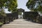 Puerta de la Ciudadela Gate of the citadel of Colonia del Sacramento in Uruguay, an important tourist spot