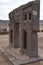 The Puerta de Sol Gateway of the Sun of the Kalasasaya, at the Tiwanaku archeological site, near La Paz, Bolivia