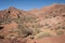 Puerta del Diablo, aka Devils Gate, red rock formation in dry Red Canyon Quebrada de Palmira near Tupiza, Bolivian Andes- Bolivia