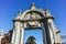 Puerta Felipe IV and Plaza Parterre in The Retiro Park in City of Madrid