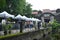 Puerta real bridge and entrance arch at Intramuros walled city in Manila, Philippines