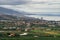 Puerto de la Cruz top view from mirador de Humboldt, Tenerife