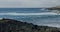 Puerto de la Santiago, Tenerife. Punta Blanca or Punta Juanita - best place to surf or chill relax. Black rocky volcanic