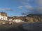 Puerto de las Nieves, Agaete, Gran Canaria, Canary Islands, Spain December 20, 2020: View of the volcanic pebble beach