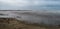 Puerto De Sagunto, Spain 20/01/2020: Heavy waves after the storms