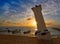 Puerto Morelos sunrise lighthouse Riviera Maya