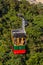 PUERTO PLATA, DOMINICAN REPUBLIC - DECEMBER 15, 2018: Cabin of Teleferico Cable car in Puerto Plata, Dominican Republ