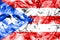 Puerto Rico smoke flag, United States dependent territory flag