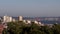 Puget Sound and the Seattle skyline to The Space Needle, Seattle, Washington, USA