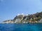 Puglia - Scenic view of fortress on San Nicola on Tremiti Islands (Isole Tremiti) in Adriatic Sea