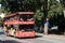 Pula City Tour double-deck bus giving tours in Pula