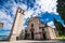 PULA, CROATIA - July, 2019: Streetscape in Pula. Pedestrian street in Pula the largest city in Istria Croatia and popular tourist