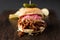 Pulled pork sandwich