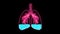 Pulmonary Edema in holographic is a condition caused by abnormal fluid in the alveoli. Resulting in patients