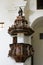 Pulpit in the Church of the Assumption in Samobor, Croatia