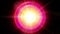 Pulsar 014: a graphic pulsar star radiates light and pulsates energy