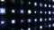 Pulsating squares on black background. Animation. Electronic squares pulsate with connected lines on black background