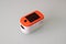 Pulse Oximeter digital portable device for monitoring blood oxygen saturation and heart rate.