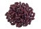 Pulses â€“ Dark Red Kidney Beans on White Background