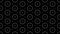 Pulsing circles and triangles pattern on black background loop. Creative hypnotic design backdrop. Hipnosis dynamic loop pattern