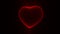 Pulsing Red Heart.