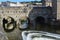 Pulteney Bridge in Bath, Uk