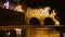 Pulteney Bridge and weir timelapse