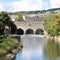 Pultney Bridge and the River Avon in Bath England