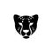 Puma cheetah logo icon designs vector