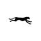 Puma cheetah logo icon designs vector