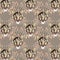 Puma cool seamless pattern