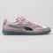 Puma Suede Glitter Princess SW pink and silver sneaker