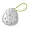 Pumice stone for feet cleaning  washing. Pedicure tool  exfoliant icon