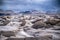 Pumice stones at Campo de Piedra Pomez, Catamarca, Argentina