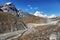 Pumori and Lingtren peaks view