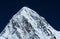 Pumori peak and blue sky in Himalayas, Nepal