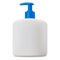 Pump bottle. Cosmetic soap package mockup blank