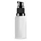 Pump Bottle for Serum Cosmetic. Glass Package