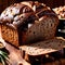 pumpernickel bread freshly baked bread, food staple for meals